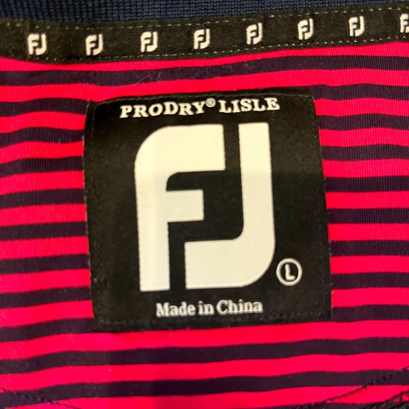 Footjoy men’s large golf shirt - Picture 2 of 4